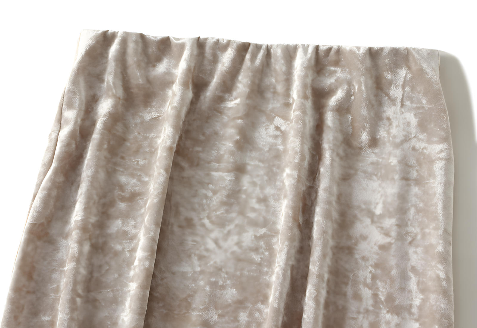 Luxury Velvet Mermaid Style Apricot Skirt - 0517_APR