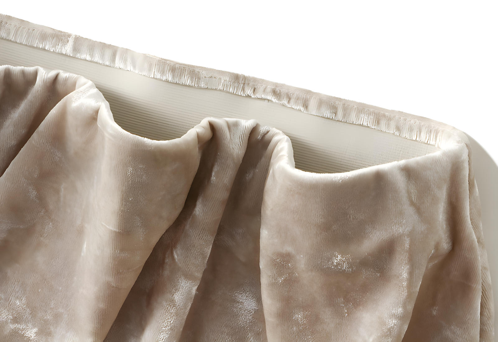 Luxury Velvet Mermaid Style Apricot Skirt - 0517_APR