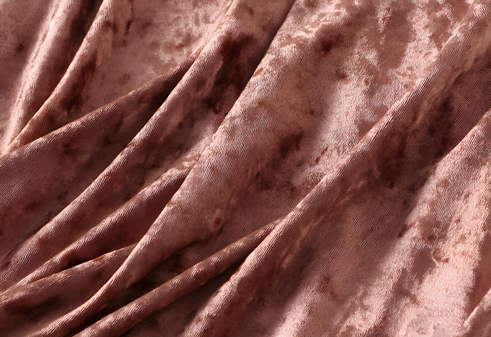 Luxury Velvet Mermaid Style Brick Red Skirt - 0517_BRI