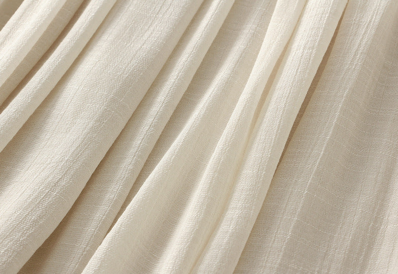 Bohemian Viscose Fabric A Line Skirt