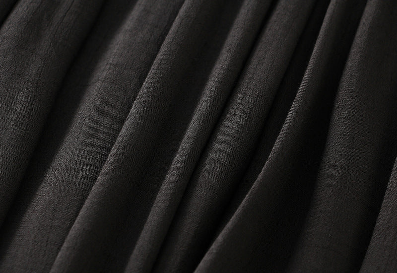 Bohemian Viscose Fabric A Line Skirt