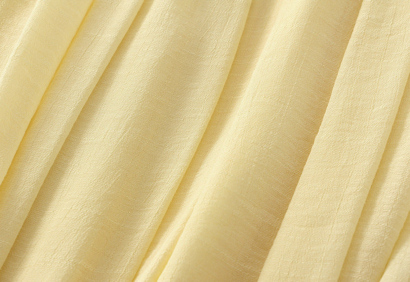 Bohemian Viscose Fabric A Line Skirt