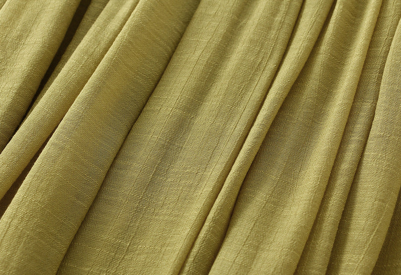 Bohemian Viscose Fabric A Line Skirt