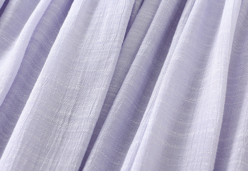 Bohemian Viscose Fabric A Line Skirt