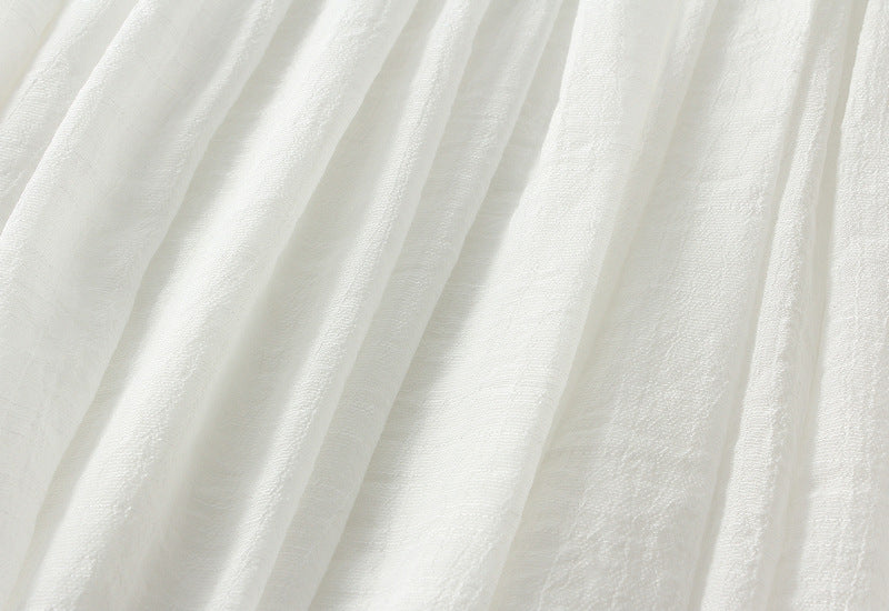 Bohemian Viscose Fabric A Line Skirt