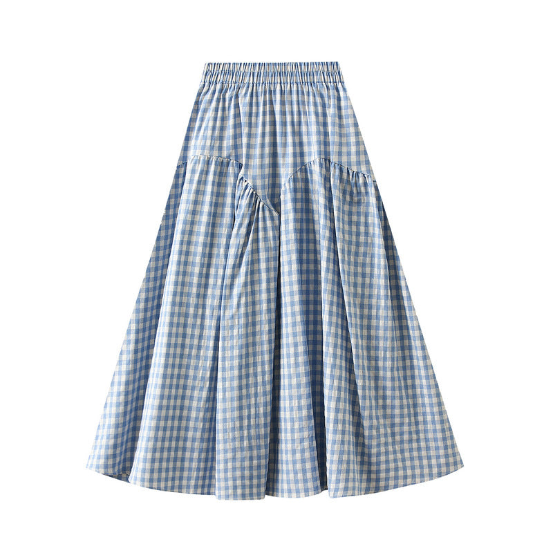 Retro Plaid Skirt