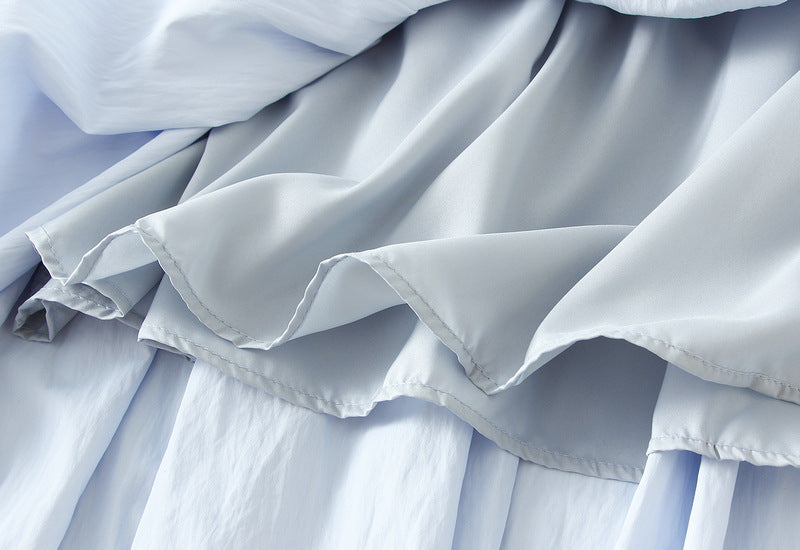 Gypsy Muse Skirt in Slate Blue