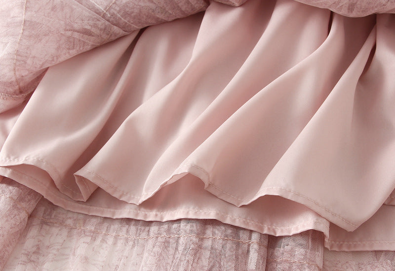 Whimsical Layered Tulle Maxi Skirt