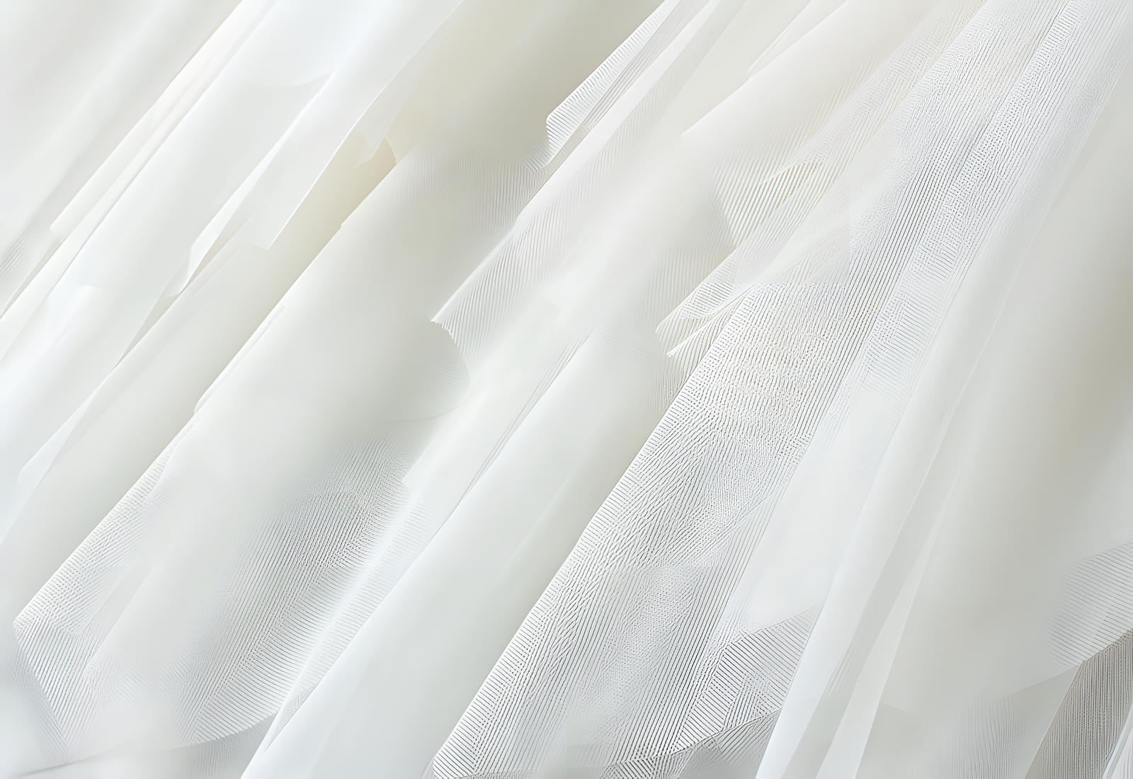 Irregular Mesh Skirt With Belt - 8808_APRICOT