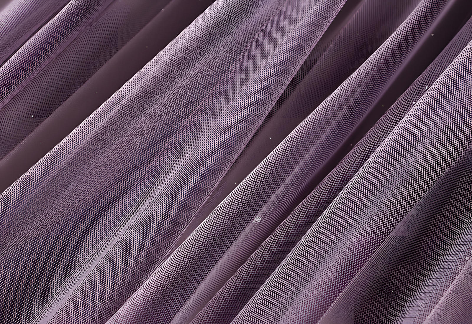 Starry Sky Gradient Pleated Mesh Skirt - D1810_STR_PURPLE