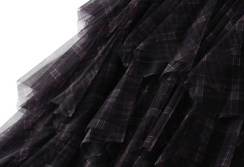 Gothic Layered Tulle Skirt