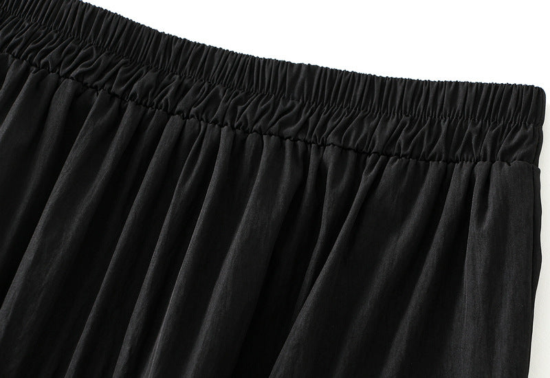 Midnight Bohemian Maxi Skirt - 9095_BLACK