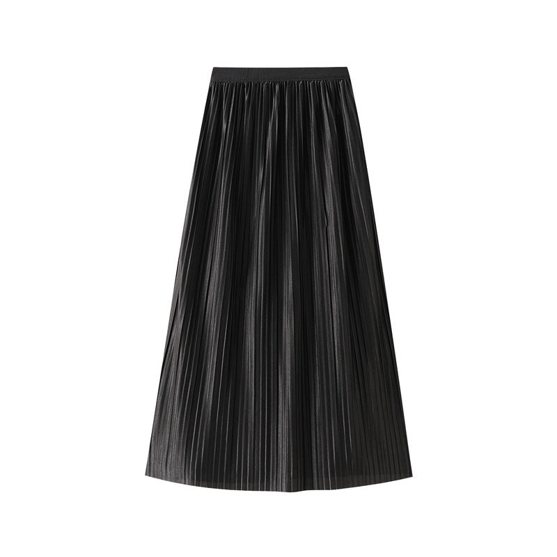 Reversible Midnight Garden Tiered Skirt - 8935_BLACK
