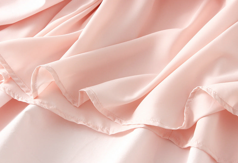 Blush Bloom Ruffle-Tiered Maxi Skirt - 2507_PINK