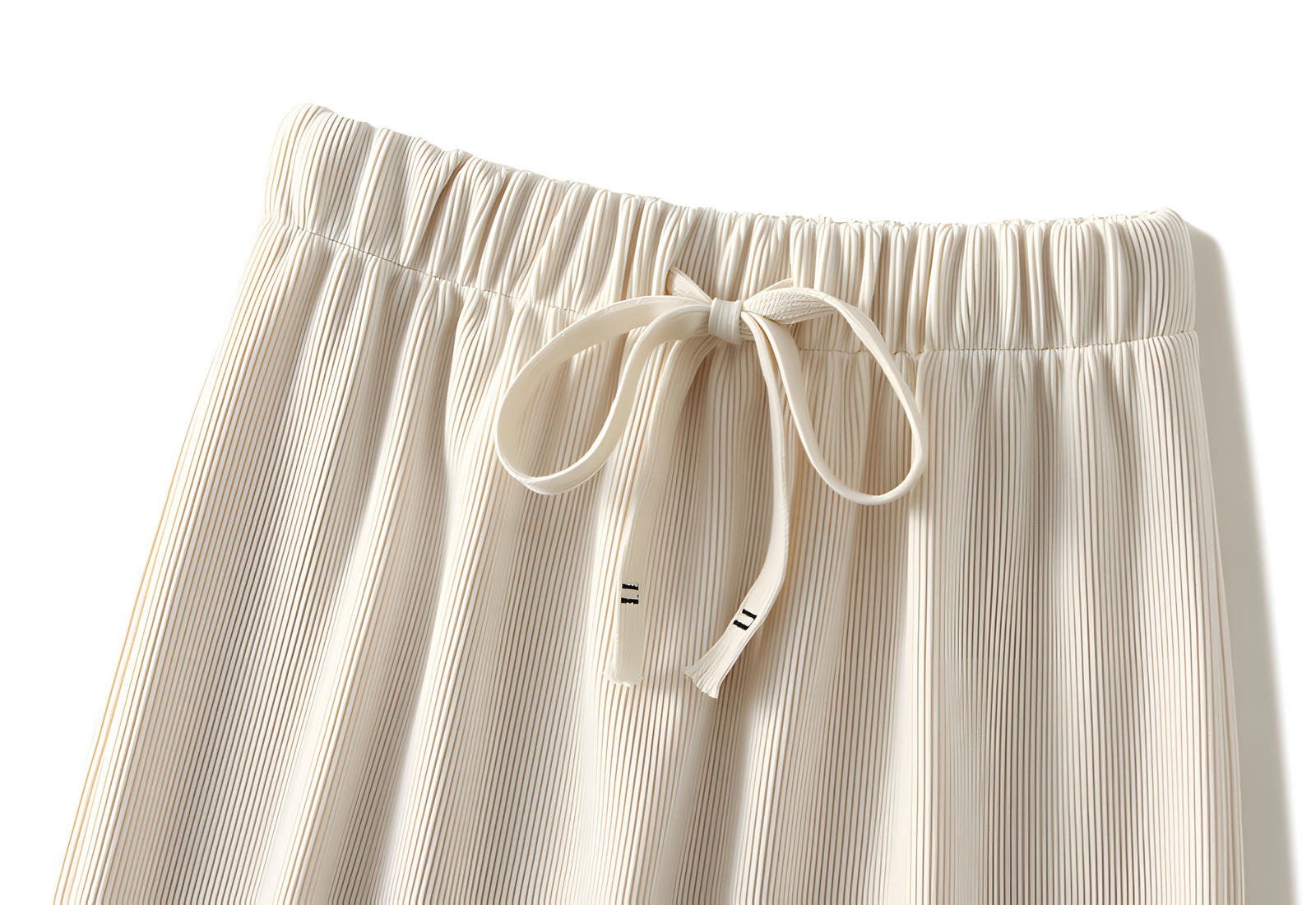 Knitted Body-con Pencil Midi Skirt - 8699_APRICOT