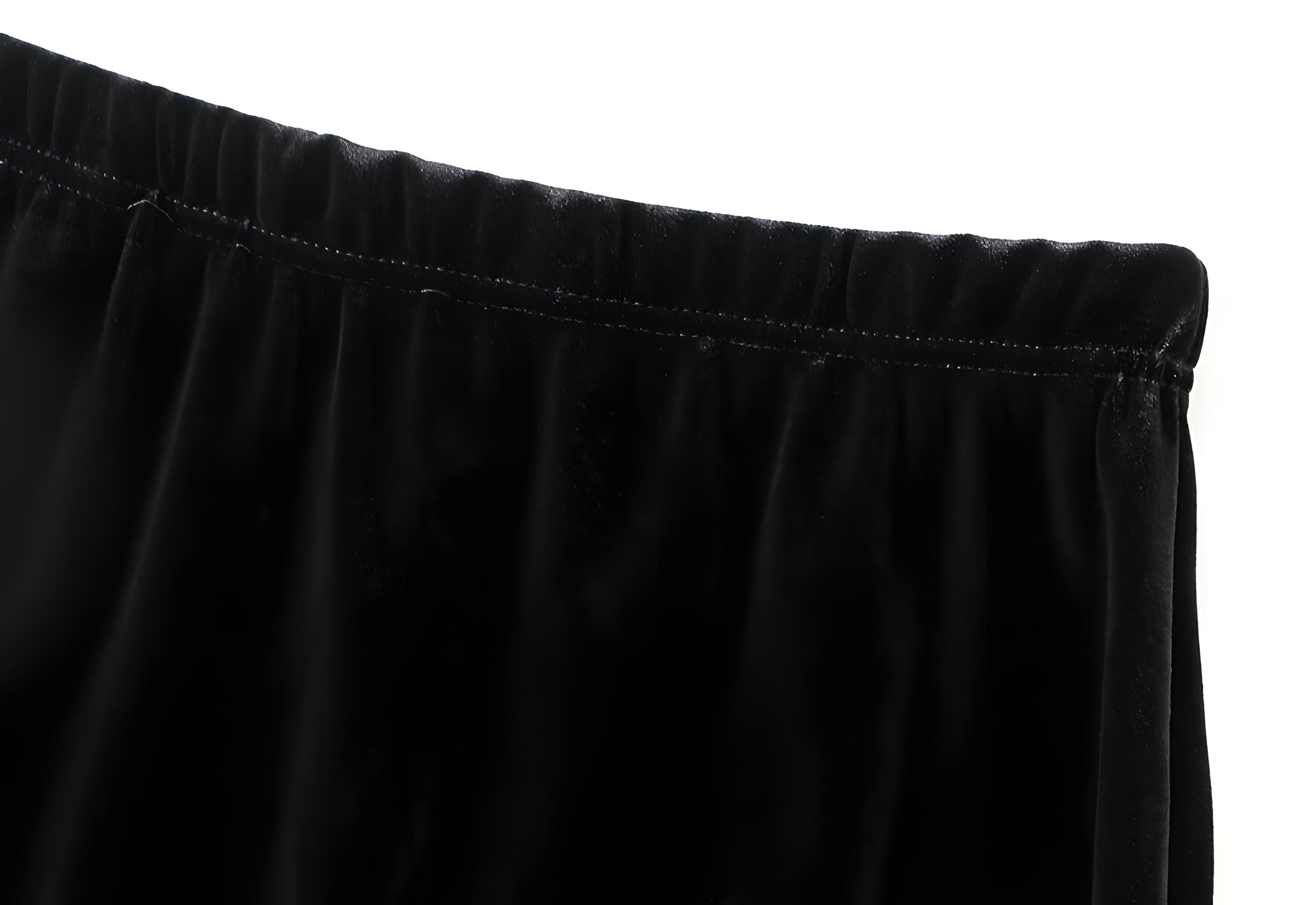 Velvet Fishtail Skirt For Autumn And Winter Fashion - 9828_BLACK