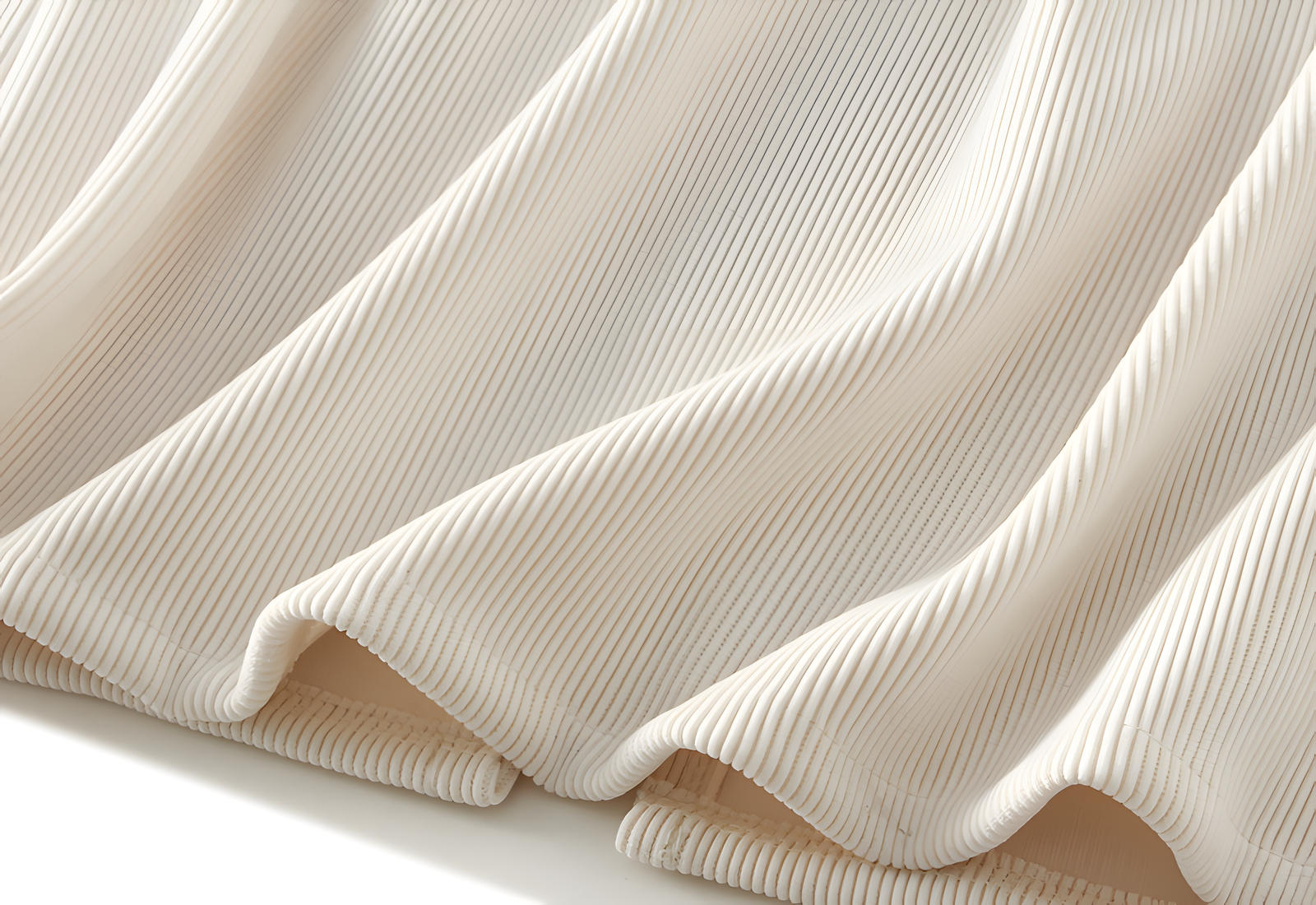 Knitted Body-con Pencil Midi Skirt - 8699_APRICOT