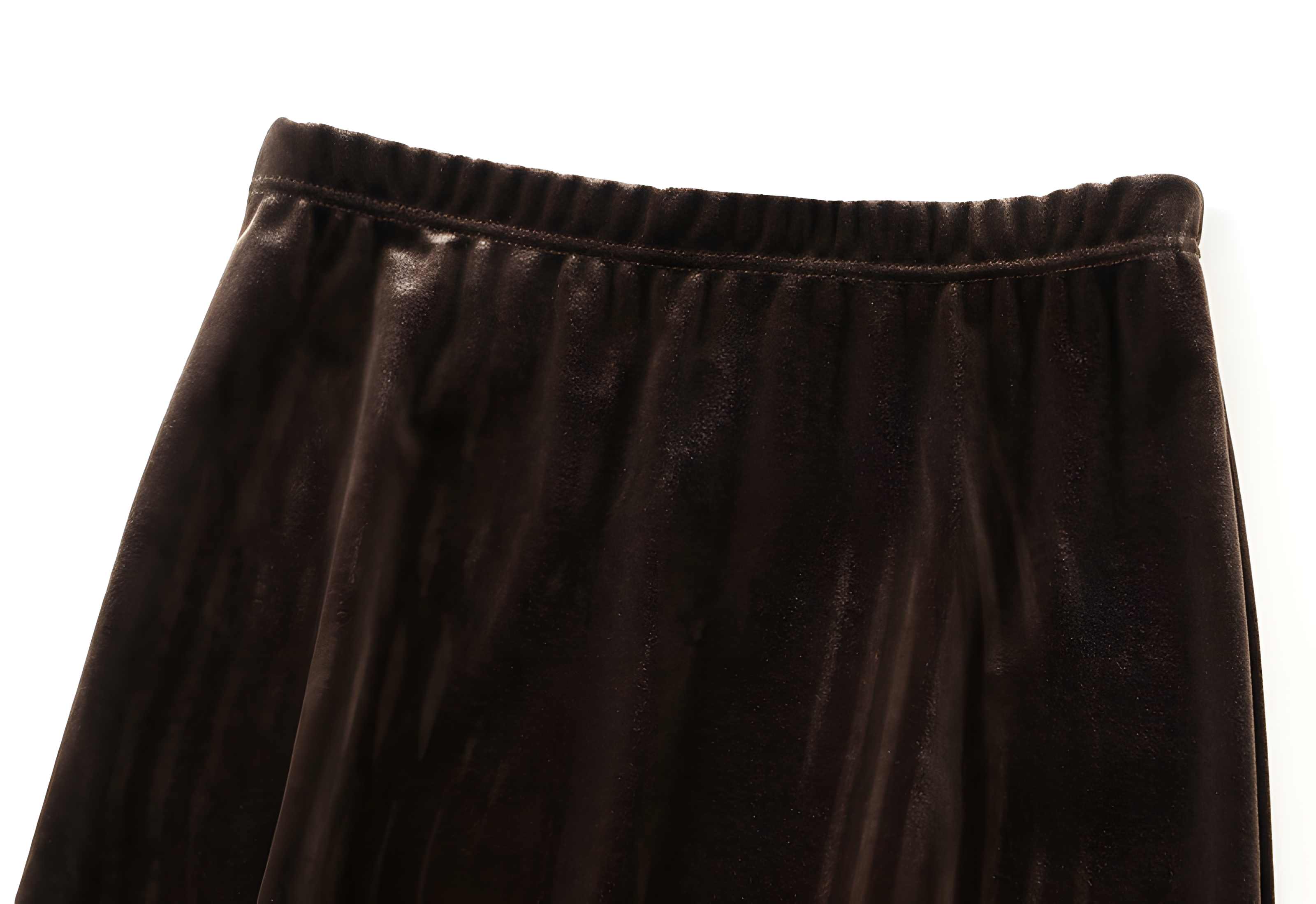 Velvet Fishtail Skirt For Autumn And Winter Fashion - 9828_COFFEE