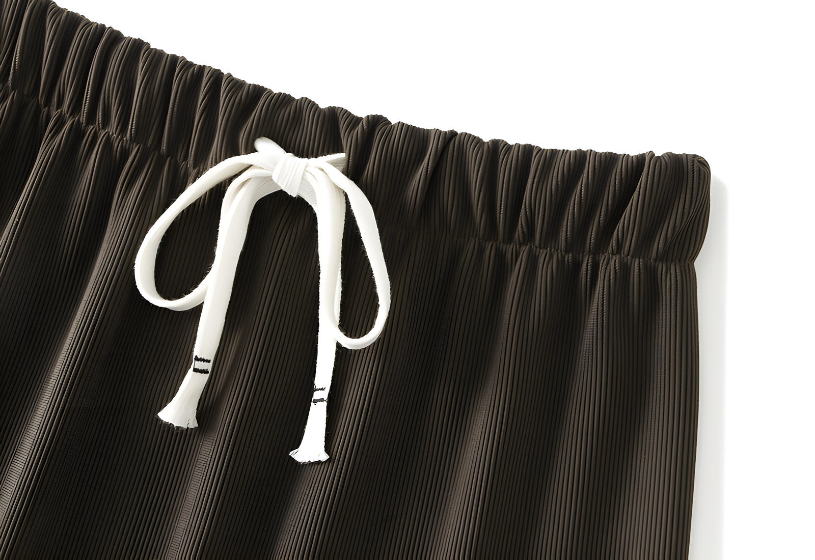 Knitted Body-con Pencil Midi Skirt - 8699_COFFEE