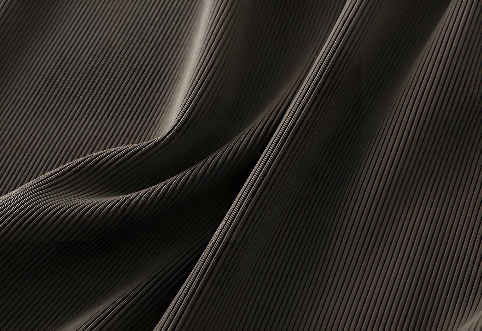 Knitted Body-con Pencil Midi Skirt - 8699_COFFEE