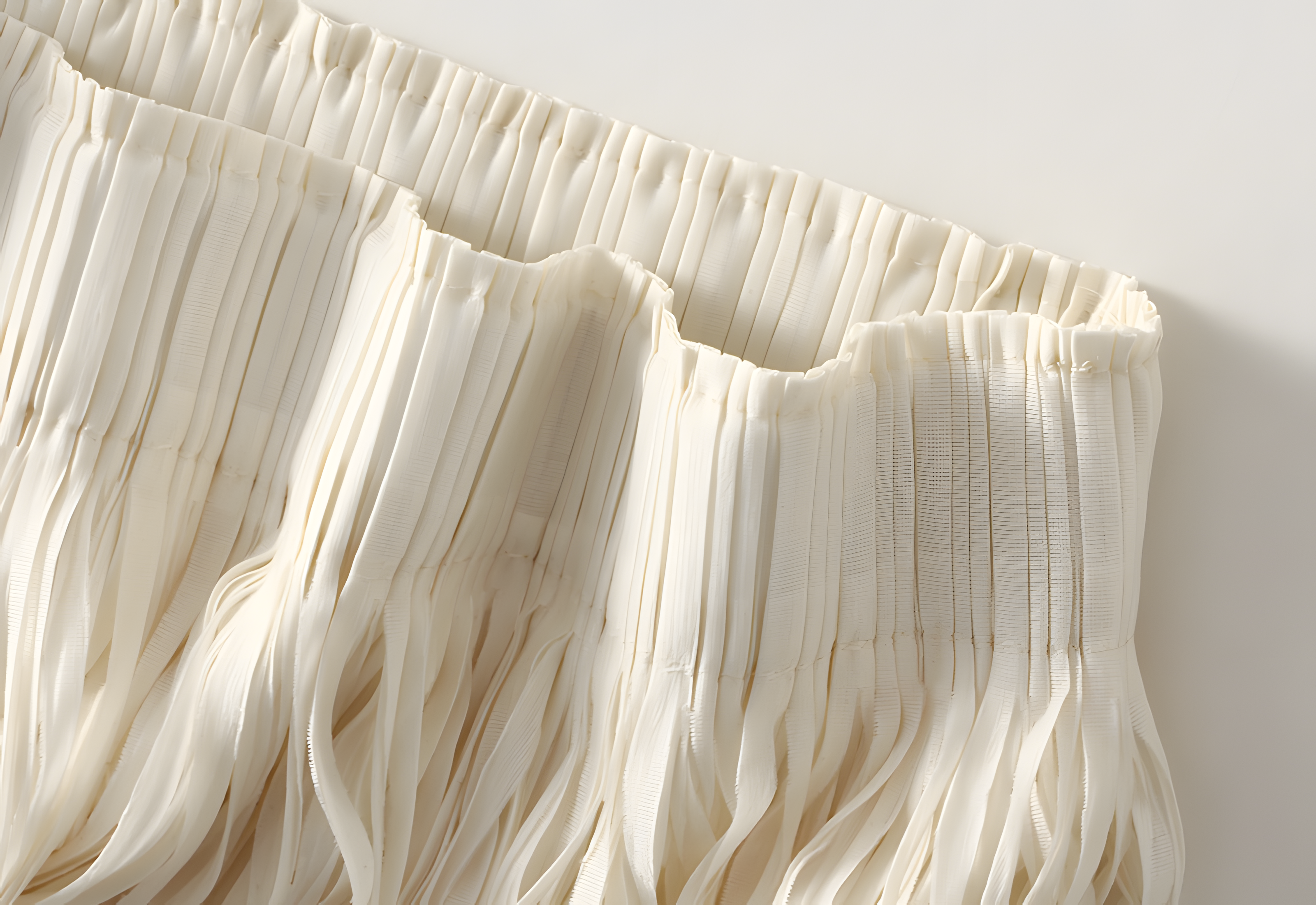 Multilayer Tassel Designer Skirt - 0666_APRICOT