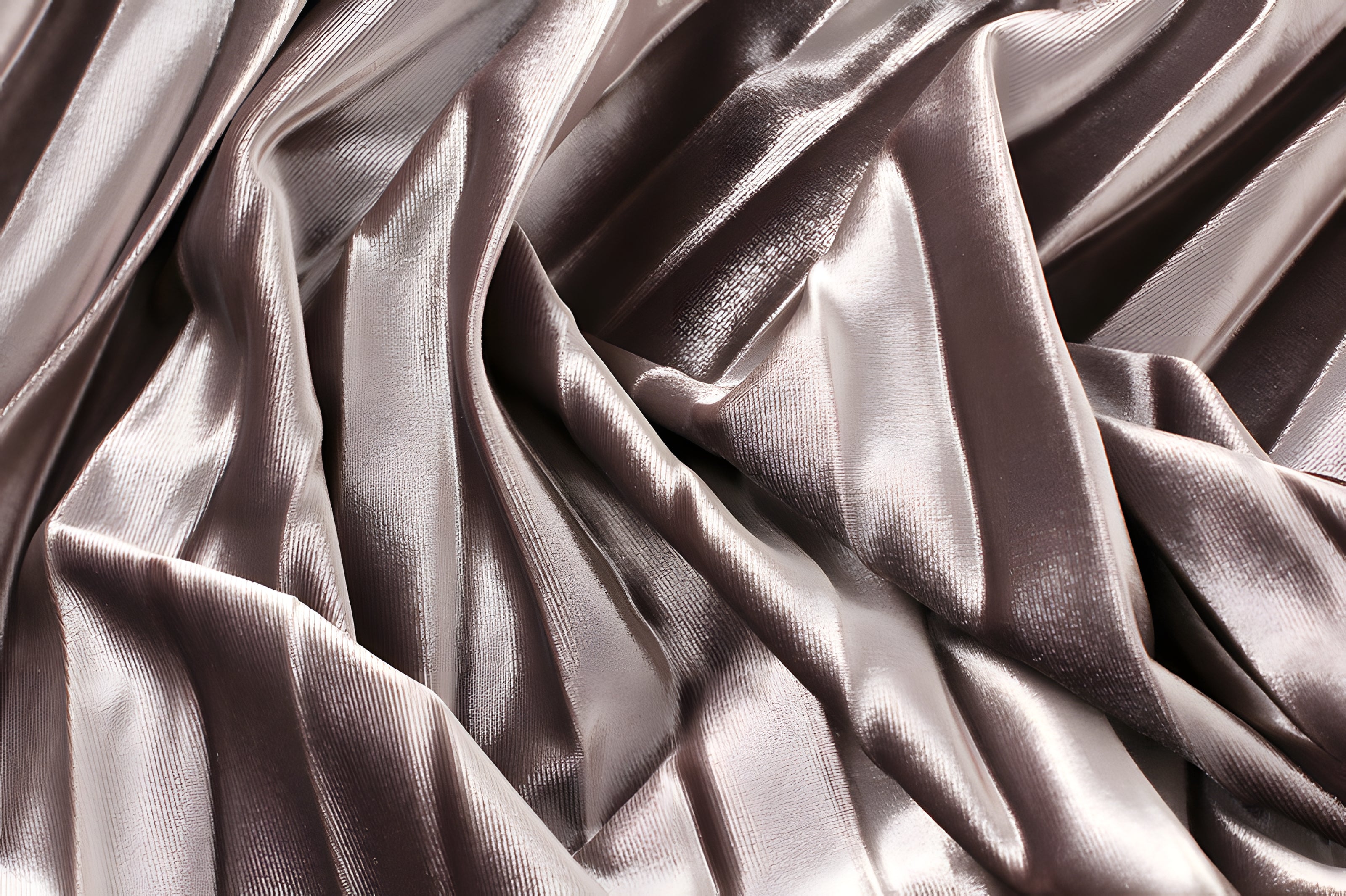 Velvet And Mesh Multilayer Pleated Skirt - 3319_KHAKI