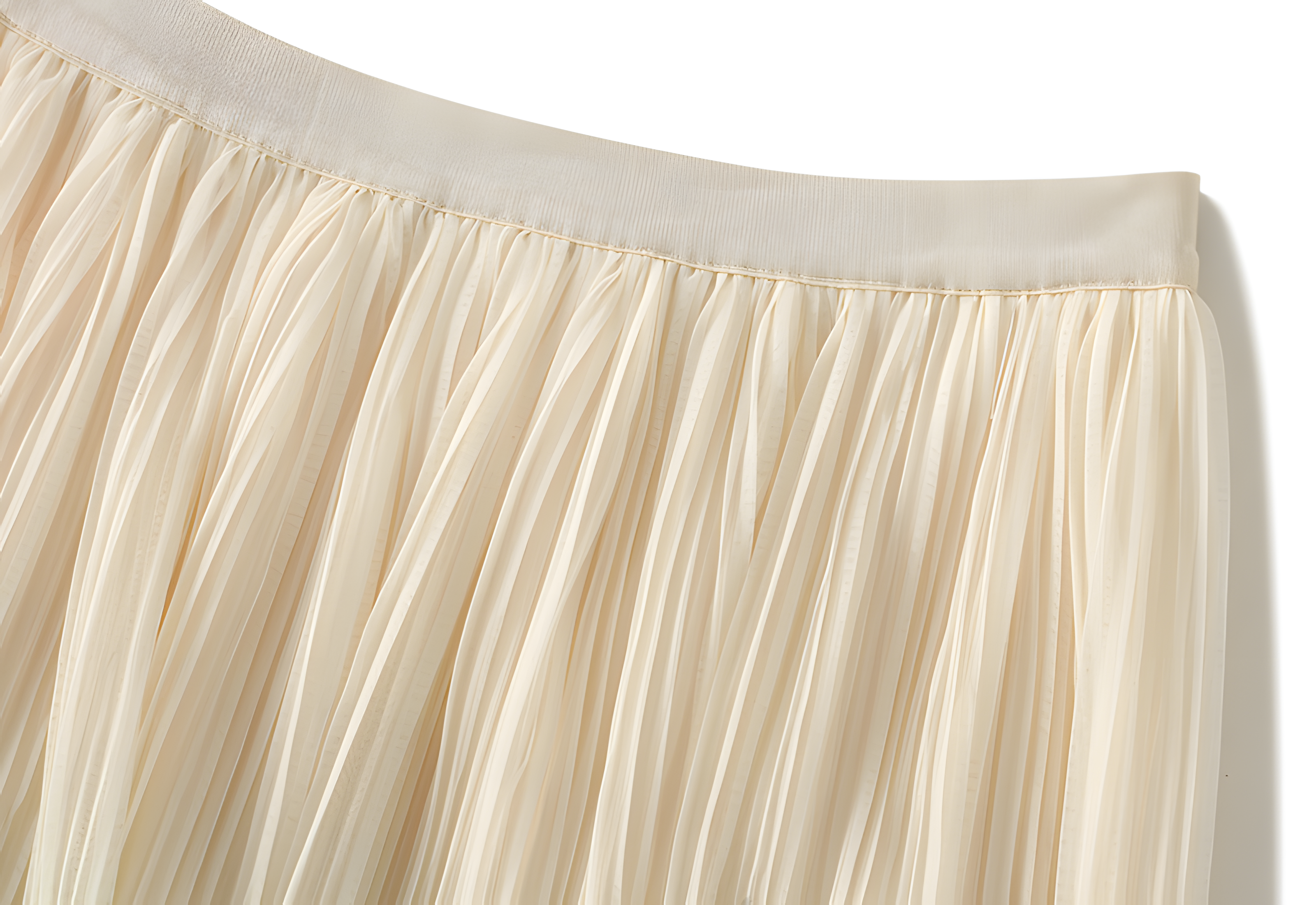 Elegant Luxury Gradient Multilayer A-Line Mesh Skirt - 0872_GREEN