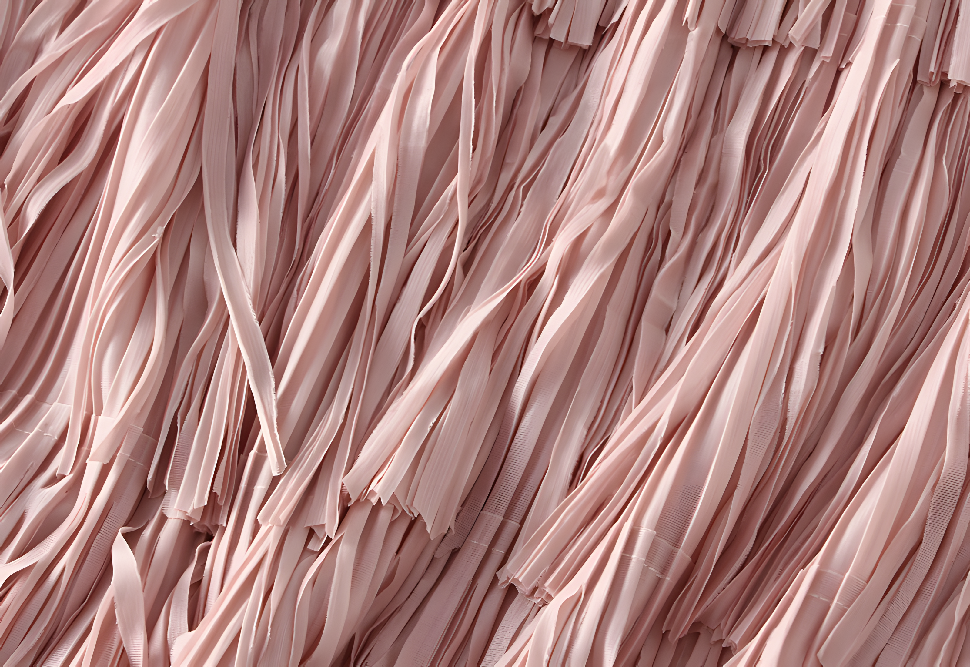 Multilayer Tassel Designer Skirt - 0666_PINK