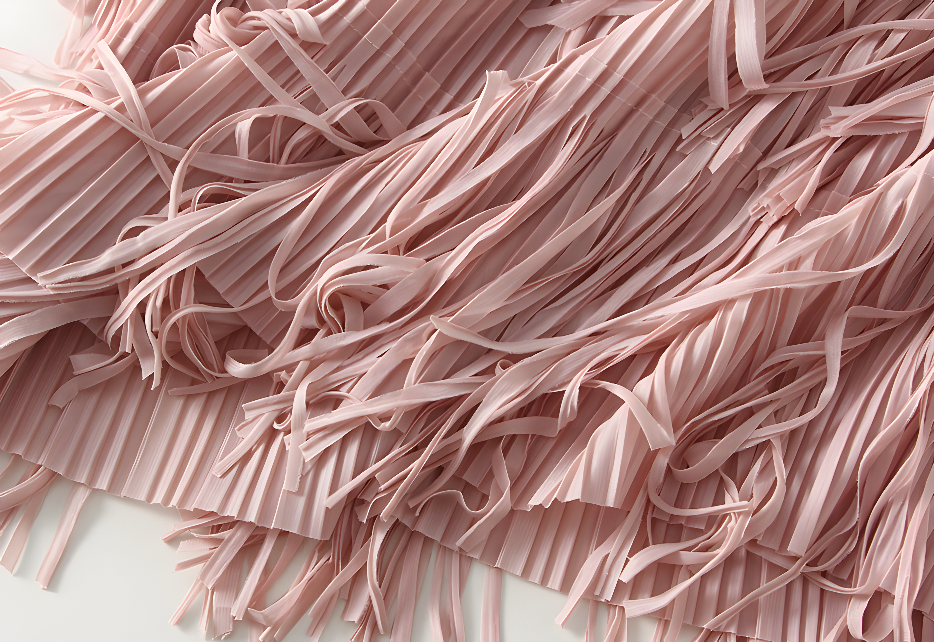 Multilayer Tassel Designer Skirt - 0666_PINK