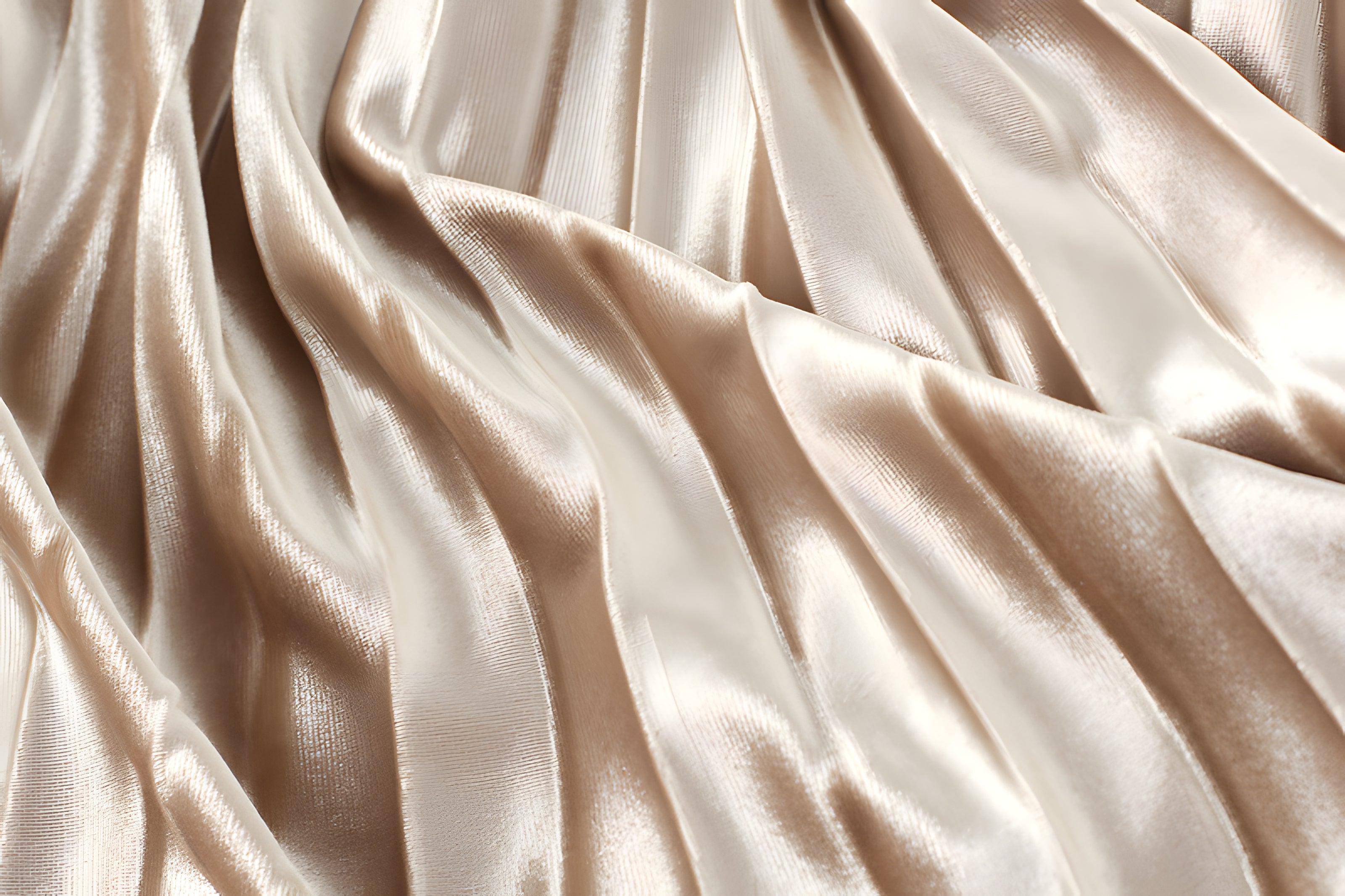 Velvet And Mesh Multilayer Pleated Skirt - 3319_APRICOT