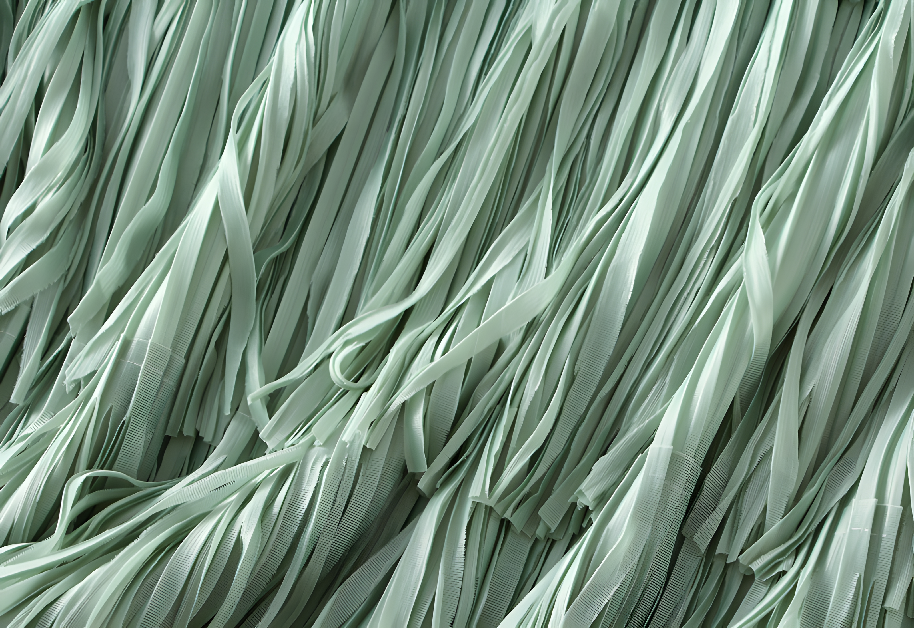 Multilayer Tassel Designer Skirt - 0666_LIGHT GREEN