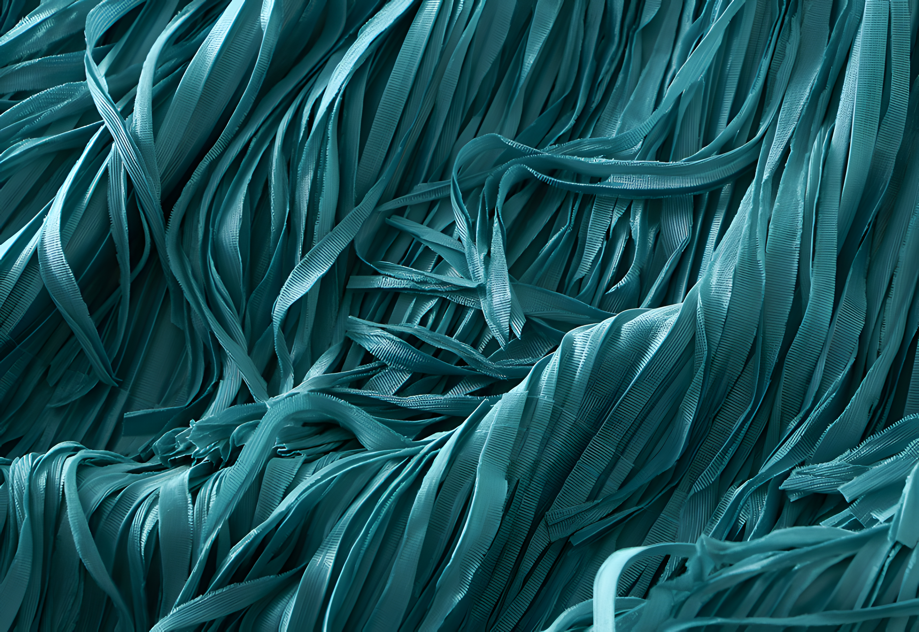 Multilayer Tassel Designer Skirt - 0666_PEACOCK BLUE