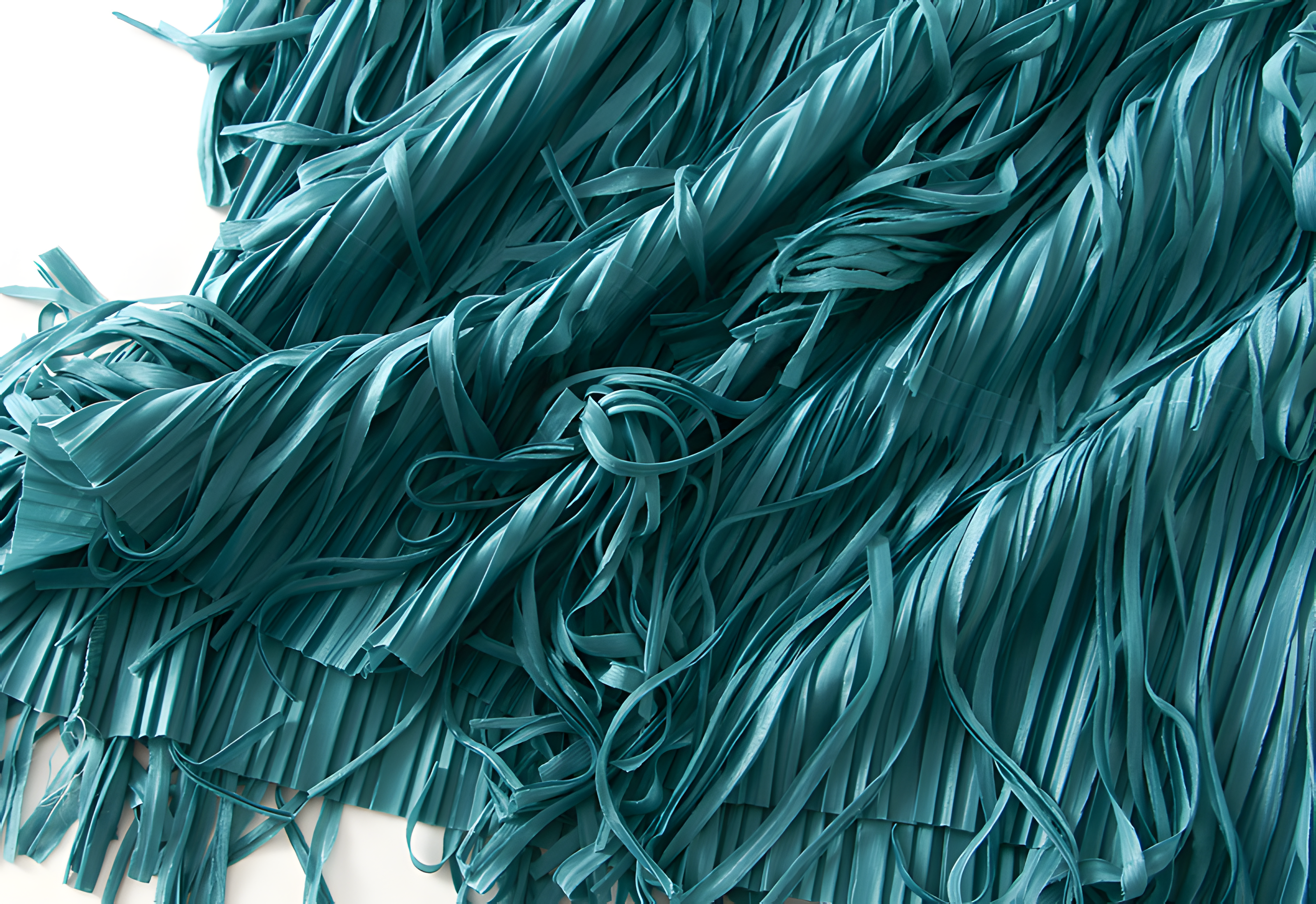 Multilayer Tassel Designer Skirt - 0666_PEACOCK BLUE