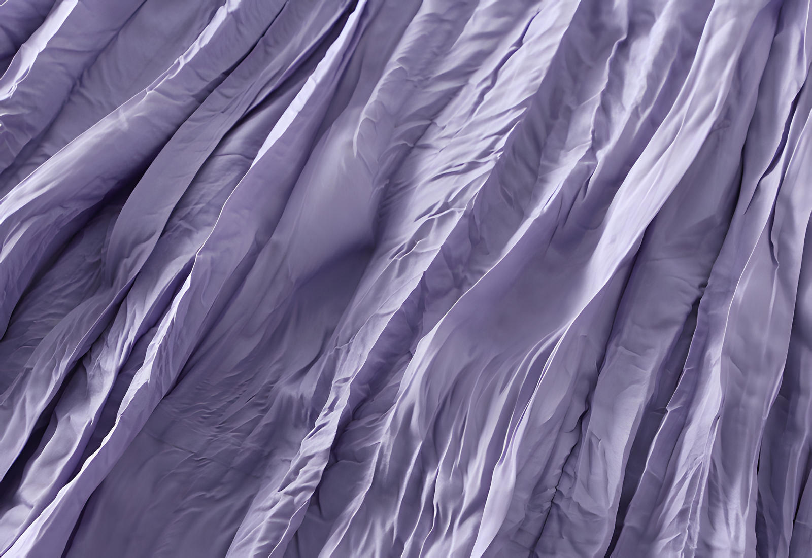 Crushed Self Design Pleated A-Line Skirt	- 0323_PURPLE