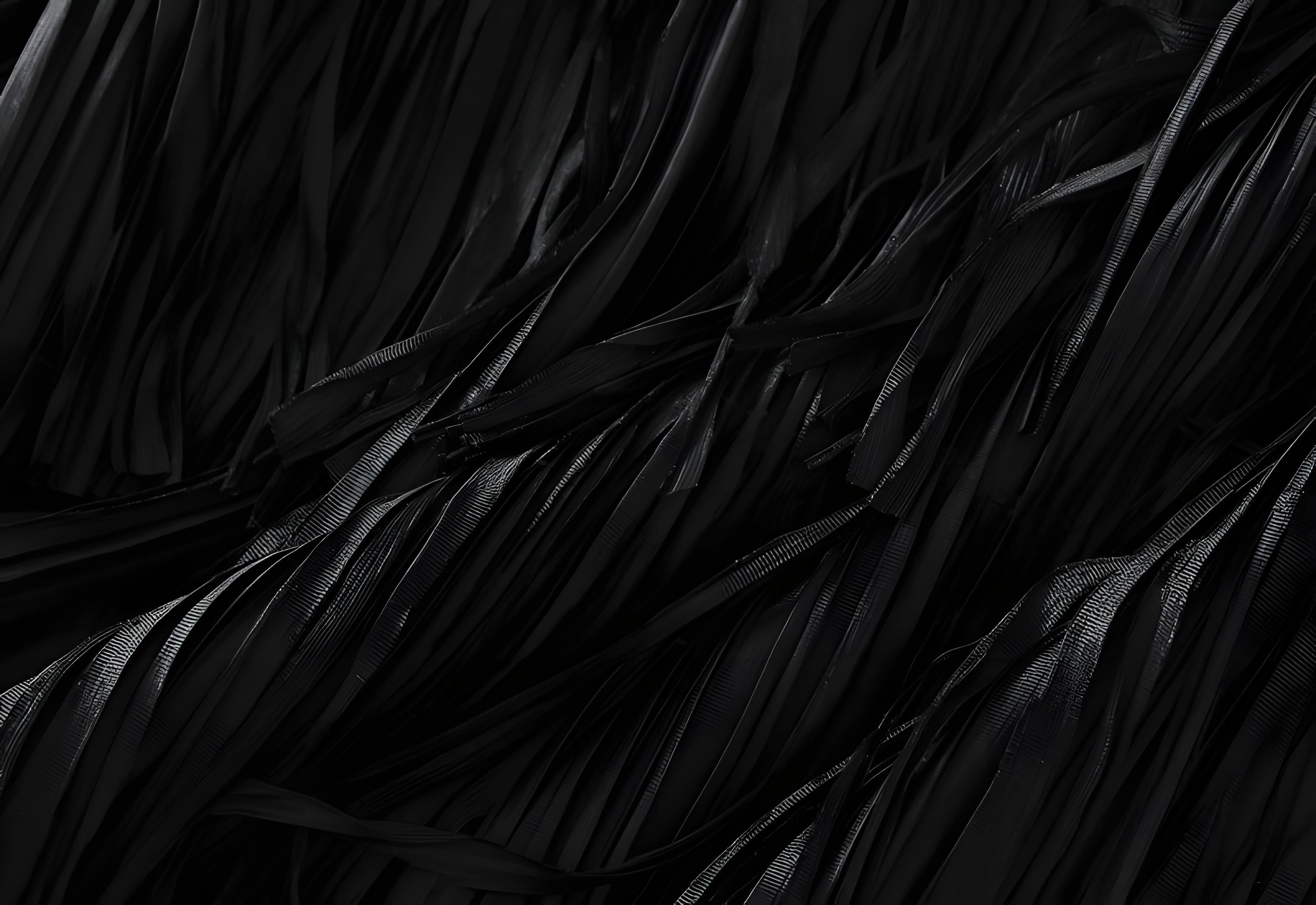 Multilayer Tassel Designer Skirt - 0666_BLACK